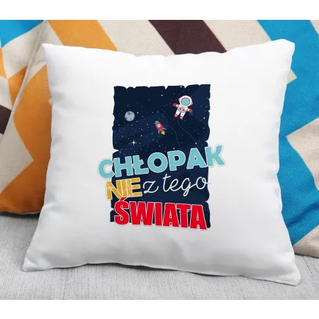 Poduszka dla CHŁOPAKA Chłopak nie z tego świata